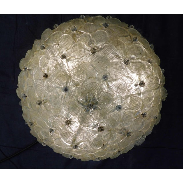 1960s Millefiori Flush Mount by Barovier E Toso For Sale - Image 9 of 10
