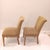 Vintage Crate & Barrel Upholstered Taupe Side Chairs With Wood Legs A Pair. Excellent condition. *Reasonable offers are...