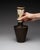 Studio Ceramic Vase by Friedhelm Tschentscher, 1960s For Sale - Image 4 of 15