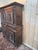 Wood Renaissance Two-Part Cabinet in Carved Oak For Sale - Image 7 of 8