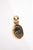 A Ptolemaic Bronze Coin Pendant W 18k Gold Trim & Bail For Sale - Image 9 of 12