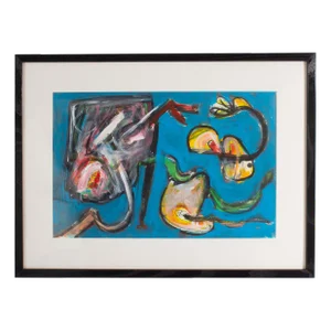Abstract Mixed Media Painting by James L. Bruch
