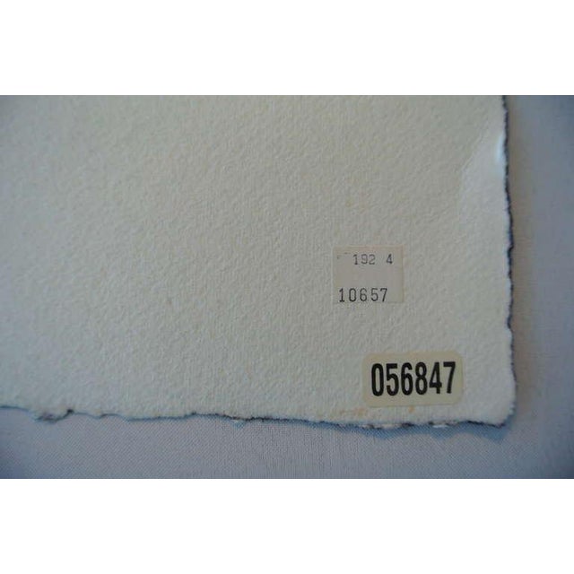 1990s Mikulas Kravjansky, Surrealist Intaglio Mixed Media Monotype on handmade paper, 1999 For Sale - Image 5 of 5