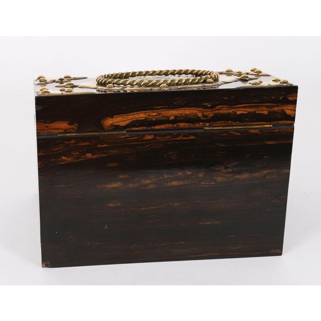 Ceramic Antique Coromandel Ormolu Jasperware Desk Set from Edwards & Jones, 1800s, Set of 3 For Sale - Image 7 of 18