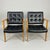 Vintage Swedish Chairs in Beech, 1960s, Set of 2 For Sale - Image 3 of 5