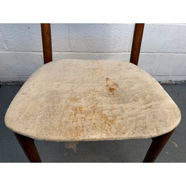 Pair of Model 404-85 Mid-Century Walnut Dinning Chairs Attributed to Stanley Furniture For Sale - Image 11 of 15