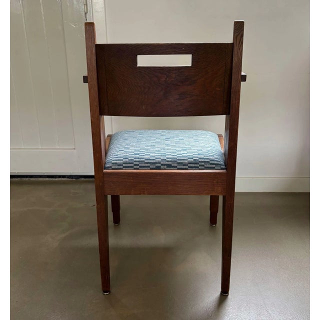 Vintage Dutch Art Deco Armchair, 1930s For Sale - Image 6 of 9