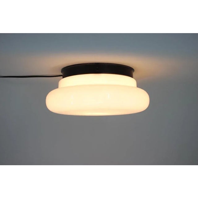 1970s Mid-Century Modern Flush Mount, 1970s For Sale - Image 5 of 7