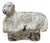 Hand Painted Sheep in Concrete, Early 20th Century For Sale