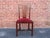 Set 4 Antique English Mahogany Georgian Dining Chairs 1860s For Sale - Image 6 of 11