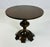 Add a touch of vintage charm to your living space with this Round Side Table in Solid Wood By Raymond Enkeboll, USA...