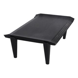 1990s Honduran Mahogany "Ocean" Coffee Table Attributed to Dakota Jackson For Sale