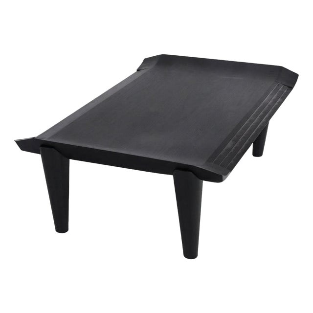 1990s Honduran Mahogany "Ocean" Coffee Table Attributed to Dakota Jackson For Sale