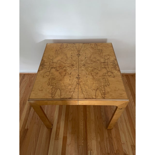 Vintage Henredon Scene Two Olive Ash Burl Dining Table Chairish