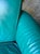 Animal Skin 1990s Pair of John Hutton for Donghia "Noble" Green Leather Club Chairs For Sale - Image 7 of 12