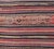 Textile Mid 20th Century Vintage Turkish Kilim With Horizontal Stripes and Tribal Motifs in Bright Tones For Sale - Image 7 of 12