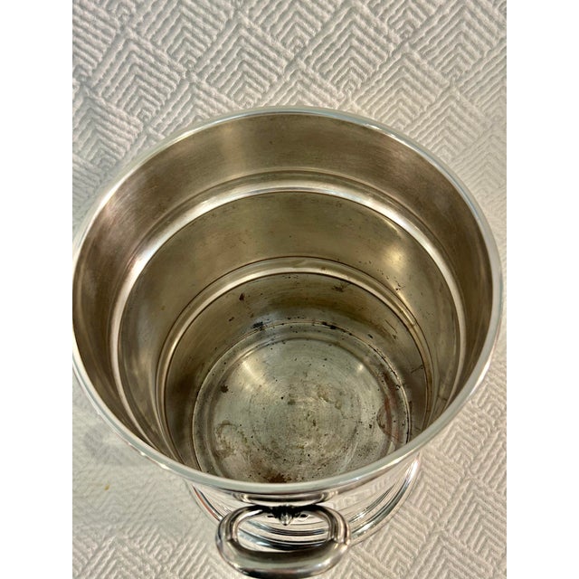 Metal 1930’s Art Deco Friedman Silver Co Silver Plate Champagne or Ice Bucket For Sale - Image 7 of 8