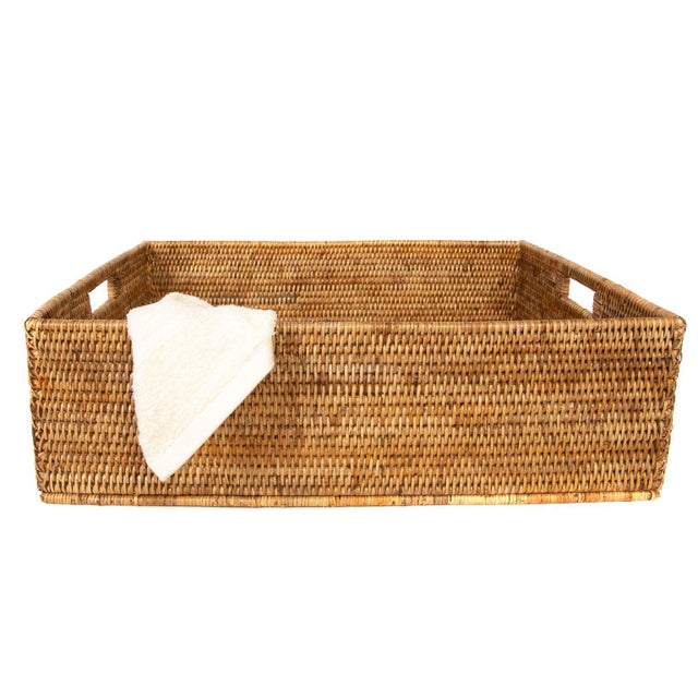 Artifacts Rattan hand woven trays, storage boxes, and baskets provide the perfect accent to any room in the house with a...