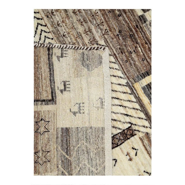 Pasargad Hand Knotted Gabbeh Rug For Sale - Image 4 of 4