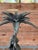 Mid-Century Modern Pair of Vintage Maitland-Smith Style Bronze Monkey Palm Tree Candlesticks For Sale - Image 3 of 12