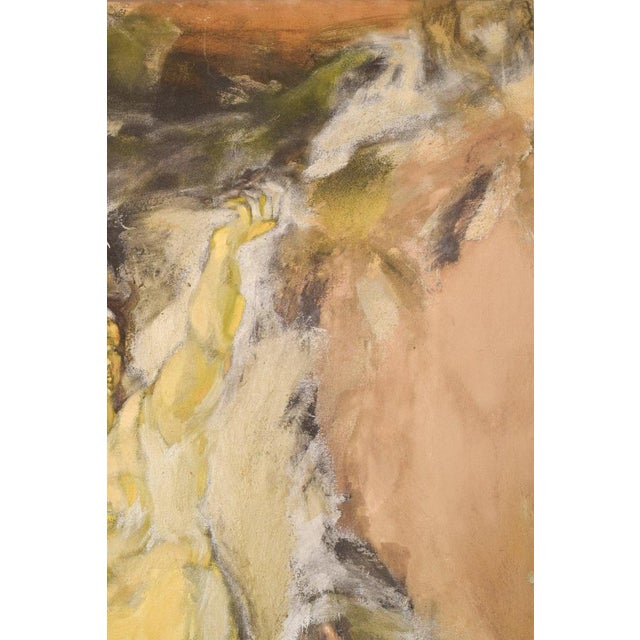 1990s Vicente Vela, Large Figurative Expressionist Nude Studies, 1997, Oil on Canvas, Set of 2 For Sale - Image 5 of 18