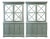 Vintage French Painted Bookcases/Pr. For Sale