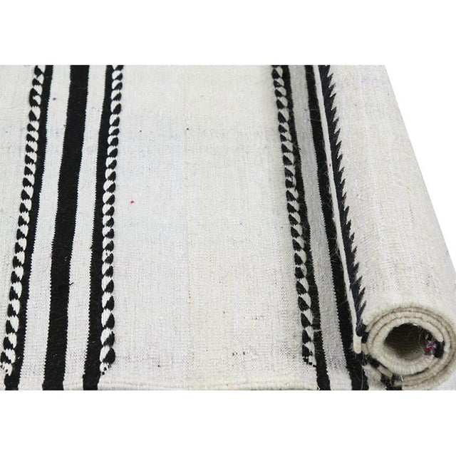 Vintage Swidish Style Flatweave Kilim Runner Area Rug 2'8"x 12' For Sale In Dallas - Image 6 of 7