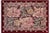 Red Shabby Chic 1990's Pak-Persian Red/Red Wool Rug - 2'1'' X 3'9'' For Sale - Image 8 of 9