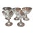 Tiffin Champagne Coupes-Set of 5- H1957-1966 For Sale