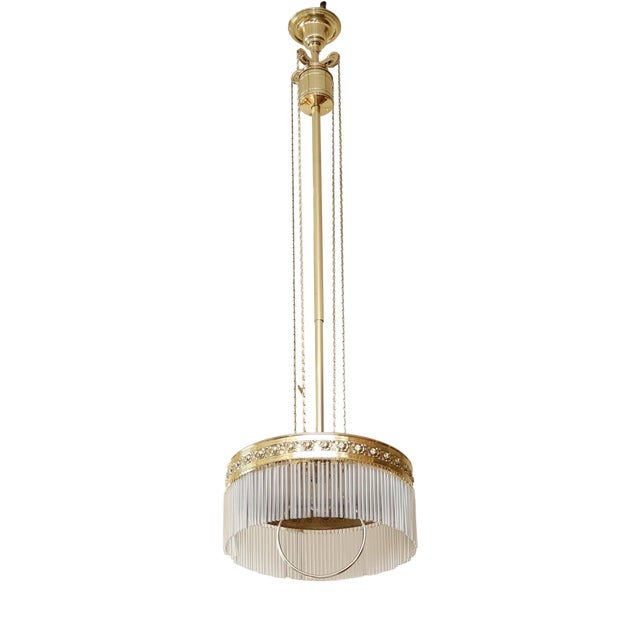 Art Nouveau Chandelier, 1890s For Sale