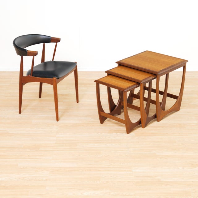 G Plan Mid Century Astro Nesting Tables by Vb Wilkins for G Plan For Sale - Image 4 of 15
