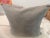 African Pillow in Black and Burnt Orange Raffia Kuba Cloth For Sale - Image 4 of 6