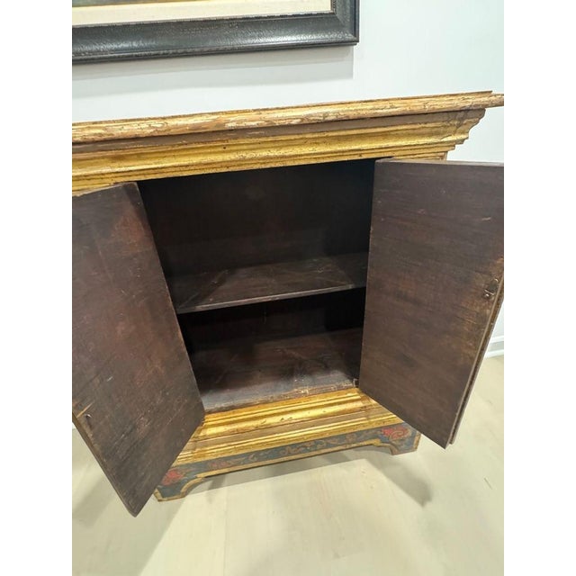 Florentine Hand Painted Cabinet With Classical Figural Depictions, C. Mid 1800s For Sale - Image 10 of 12