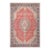 Art Nouveau 1990's Vintage Coral/Blue Wool Rug - 9'5'' X 12'7'' For Sale