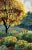 "Yellow Tree" Contemporary Landscape Giclee Reproduction by Wynn Yarrow For Sale
