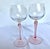 1960s Mid-Century Modern Etched Grapevine Rhine Wine Glasses - Set of 8 Harlequin For Sale - Image 16 of 17