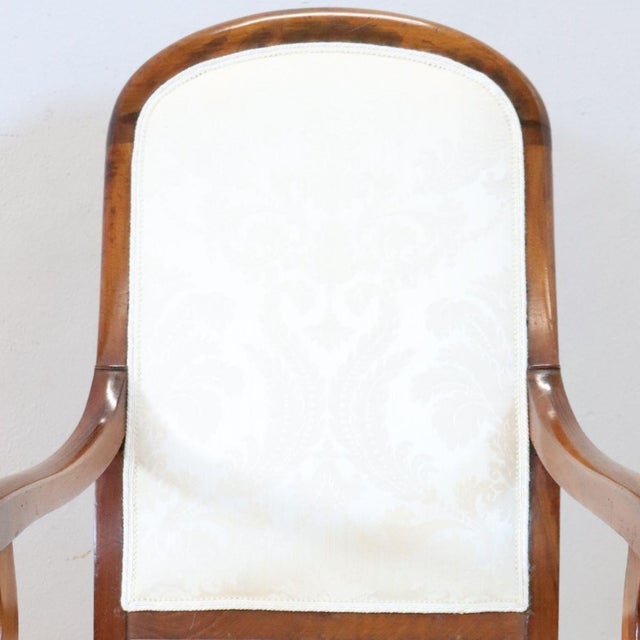 Antique Walnut Armchair, 1800s For Sale - Image 12 of 13