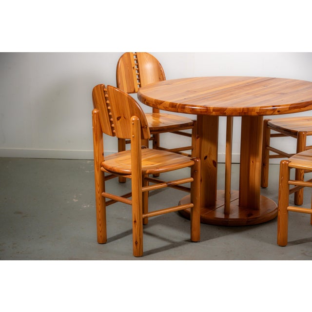 Vintage Dinning Room Set by Rainer Daumiller, 1987, Set of 5 For Sale - Image 3 of 18