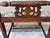 Brown Early/Mid 20th Century Wood Vanity Boudoir Bench/Chair For Sale - Image 8 of 9