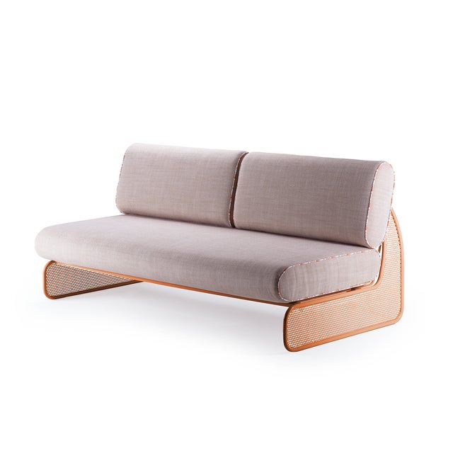 Contemporary Riviera Modular Two-Seat Sofa by Mambo Unlimited Ideas For Sale - Image 3 of 3