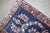 Antique Zabihi Collection Navy Indo Persian Sarouk Rug - 2'3" x 4'9" For Sale - Image 4 of 8