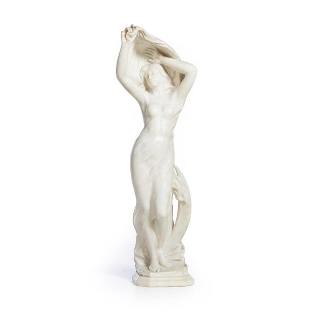 Guglielmo Pugi, Figurative Sculpture, 20th Century, Marble For Sale - Image 6 of 6