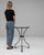 1900s French Bistro Style Iron Table With Marble Top For Sale - Image 17 of 18