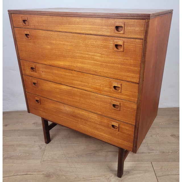 1960s British Teak Chest of Drawers by Alfred Cox, 1960 For Sale - Image 5 of 18