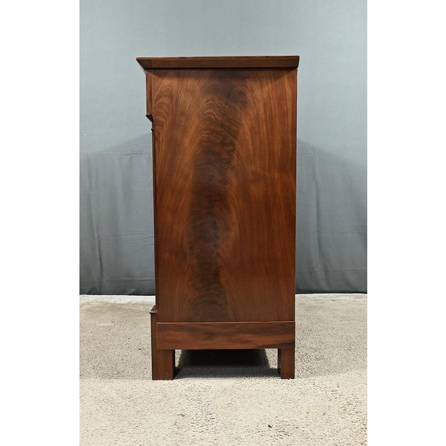 Directoire Mahogany Veneer Buffet, Early 19th Century For Sale - Image 9 of 16