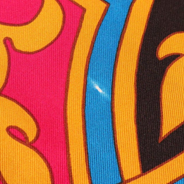 Chanel Gripoix Gemstone & Jewelry Motif 90cm Silk Twill Scarf, Italy 1994 For Sale - Image 6 of 8