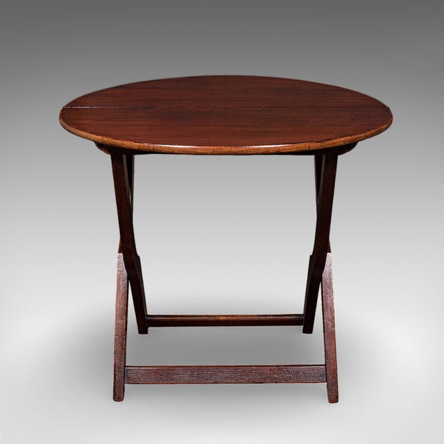 Antique Garden Party Serving Table, English, Folding, Lounge, Veranda, Victorian For Sale - Image 6 of 10