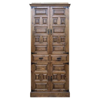 19th-Century Walnut Cupboard For Sale