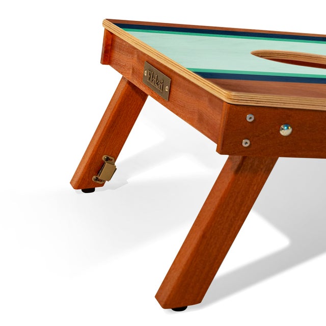 Gidget Surf Mahogany Pathfinder Cornhole Boards For Sale - Image 4 of 11