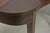 Antique Sheraton Federal Mahogany Urn Inlay Flip Serpentine Console Game Table For Sale - Image 14 of 18